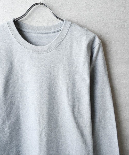 HOUSE OF BLANKS(ハウスオブブランクス)の「【IW4】【CANADAFACTORYCOMPANY】HEAVYWEIGHT LONGSLEEVE T-SHIRT(Tシャツ/カットソー・メンズ・ヘザーグレー/ブルー/アイボリー・SMALL/MEDIUM)」の12枚目の写真