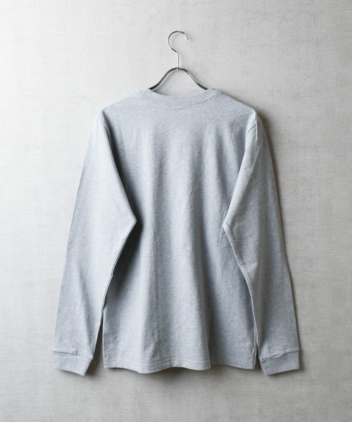 HOUSE OF BLANKS(ハウスオブブランクス)の「【IW4】【CANADAFACTORYCOMPANY】HEAVYWEIGHT LONGSLEEVE T-SHIRT(Tシャツ/カットソー・メンズ・ヘザーグレー/ブルー/アイボリー・SMALL/MEDIUM)」の8枚目の写真