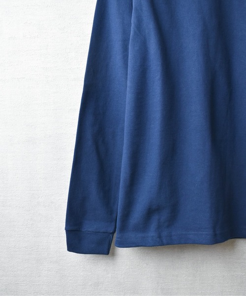 HOUSE OF BLANKS(ハウスオブブランクス)の「【IW4】【CANADAFACTORYCOMPANY】HEAVYWEIGHT LONGSLEEVE T-SHIRT(Tシャツ/カットソー・メンズ・ヘザーグレー/ブルー/アイボリー・SMALL/MEDIUM)」の5枚目の写真