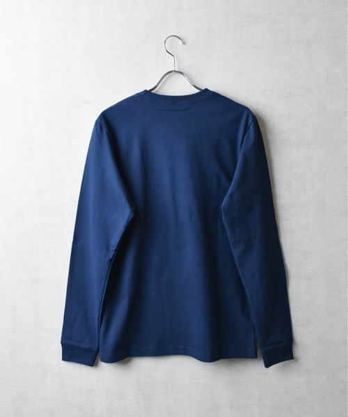 HOUSE OF BLANKS(ハウスオブブランクス)の「【IW4】【CANADAFACTORYCOMPANY】HEAVYWEIGHT LONGSLEEVE T-SHIRT(Tシャツ/カットソー・メンズ・ヘザーグレー/ブルー/アイボリー・SMALL/MEDIUM)」の4枚目の写真