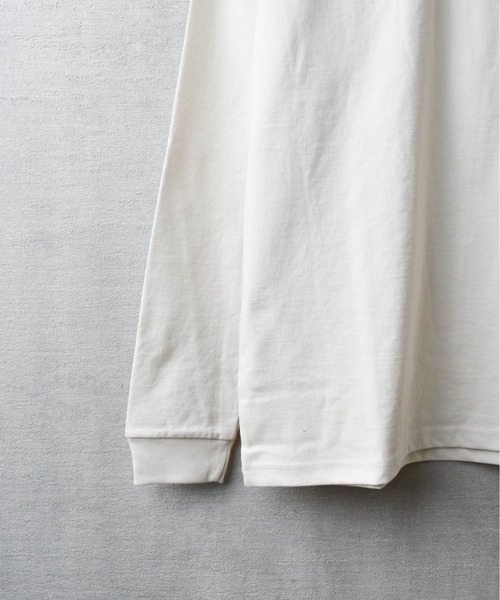 HOUSE OF BLANKS(ハウスオブブランクス)の「【IW4】【CANADAFACTORYCOMPANY】HEAVYWEIGHT LONGSLEEVE T-SHIRT(Tシャツ/カットソー・メンズ・ヘザーグレー/ブルー/アイボリー・SMALL/MEDIUM)」の14枚目の写真