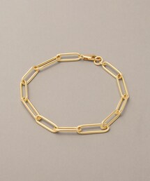 K10中空プレイドケーブルチェーン ブレスレット（ブレスレット