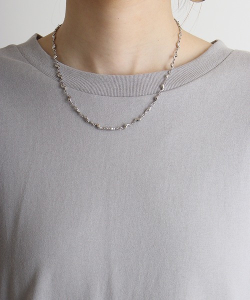 Quelle Chance(ケルシャンス)の「Quelle chance 配色切替プルオーバー(Tシャツ/カットソー・レディース・グレー/チャコールグレー/オフホワイト・M)」の10枚目の写真