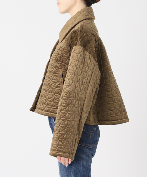 JOURNAL STANDARD(ジャーナルスタンダード)の「別珍キルティングショートブルゾン(ブルゾン・レディース・チャコールグレー/カーキ・FREE)」の17枚目の写真