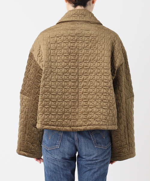 JOURNAL STANDARD(ジャーナルスタンダード)の「別珍キルティングショートブルゾン(ブルゾン・レディース・チャコールグレー/カーキ・FREE)」の16枚目の写真