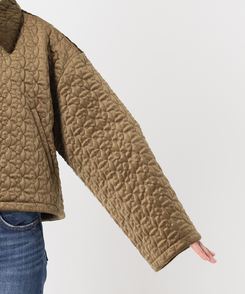 JOURNAL STANDARD(ジャーナルスタンダード)の「別珍キルティングショートブルゾン(ブルゾン・レディース・チャコールグレー/カーキ・FREE)」の13枚目の写真