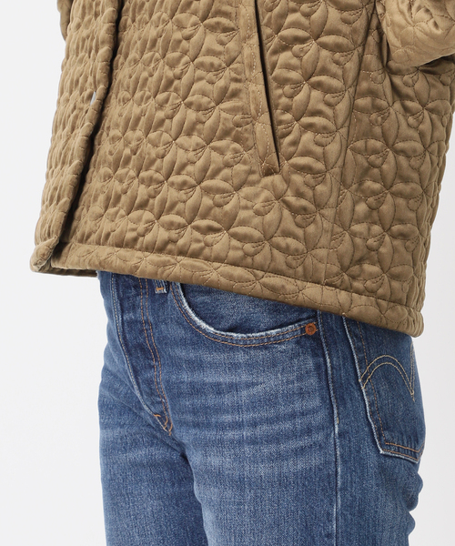 JOURNAL STANDARD(ジャーナルスタンダード)の「別珍キルティングショートブルゾン(ブルゾン・レディース・チャコールグレー/カーキ・FREE)」の11枚目の写真