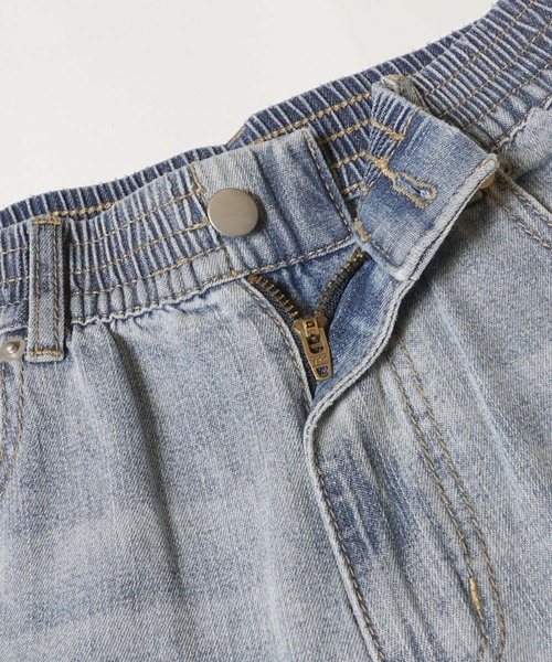 coca（coca）（コカ）の「軽量デニム ウエストゴムパンツ（デニムパンツ・レディース・ライトブルー/ブルー・S/M/L）」の20枚目の写真