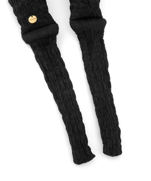 ANEMONE（アネモネ）の「リンクルプリーツバックワイヤーターバン（ヘアバンド・レディース・ベージュ/グレー/ブラック/カーキ・FREE）」の9枚目の写真