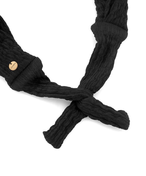 ANEMONE（アネモネ）の「リンクルプリーツバックワイヤーターバン（ヘアバンド・レディース・ベージュ/グレー/ブラック/カーキ・FREE）」の10枚目の写真