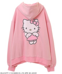 【HELLO KITTY×Candy Stripper】ANGEL HELLO KITTY SWEAT フーディー