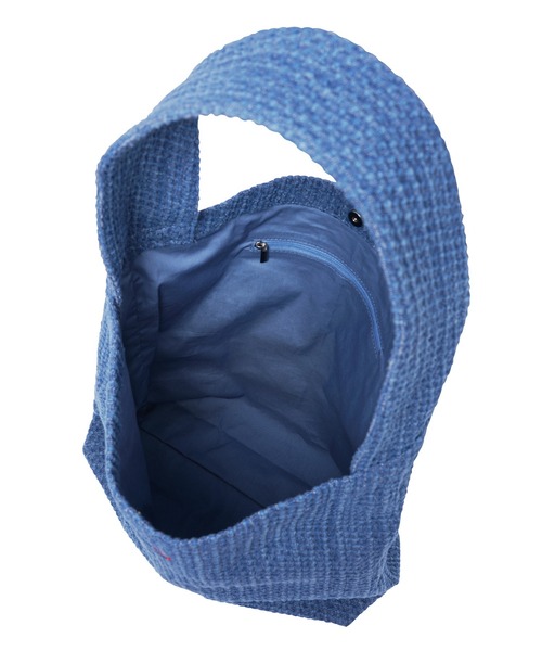 PAMEO POSE(パメオポーズ)の「Shrink Denim Tote Bag(トートバッグ・レディース・ブルー/スカイブルー・FREE)」の9枚目の写真