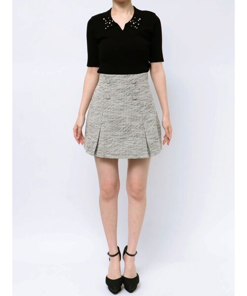 RESEXXY(リゼクシー)の「カットツイードスカパン(その他パンツ・レディース・ピンク/ベージュ/ブラック・FREE)」の8枚目の写真