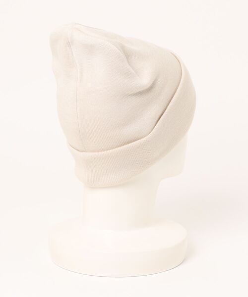 NEW BALANCE（ニューバランス）の「《New Balance》LAH33005（ニットキャップ/ビーニー・メンズ・ベージュ系その他/ブラック・フリー）」の3枚目の写真