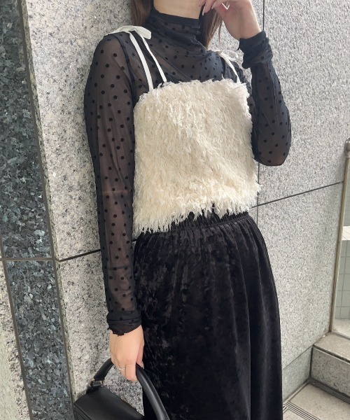 herpraha ハープラハ ブラック リボントップ ビスチェ herpraha ハープラハ ブラック リボントップ ビスチェ