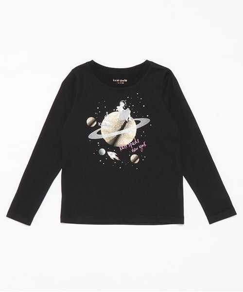 【セール】トドラー スペースガール長袖Tシャツ（Tシャツ/カットソー）｜kate spade new york kids（ケイトスペードニューヨーク）