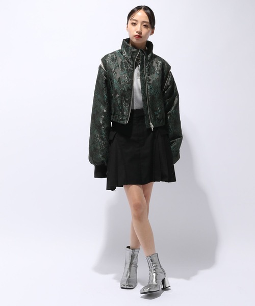 HARE（ハレ）の「2WAYエアサーマルジャガードスタンドブルゾン(HARE