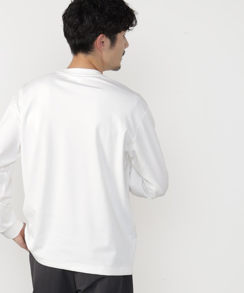 FOUND GOOD（ファウンドグッド）の「ポンチクルーネックT（Tシャツ/カットソー・メンズ・グレー系/ブラック/ブラウン系/ホワイト系1・M/S/XL/L）」の6枚目の写真