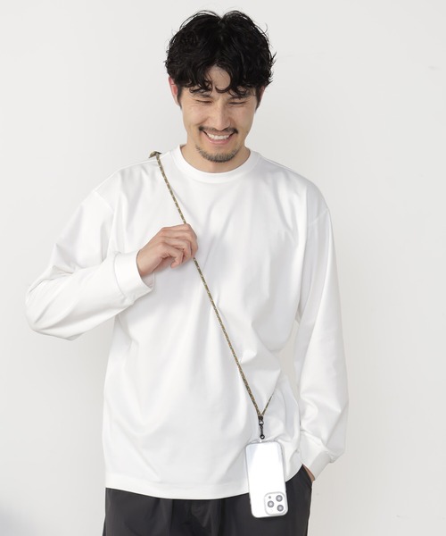 FOUND GOOD（ファウンドグッド）の「ポンチクルーネックT（Tシャツ/カットソー・メンズ・グレー系/ブラック/ブラウン系/ホワイト系1・M/S/XL/L）」の8枚目の写真