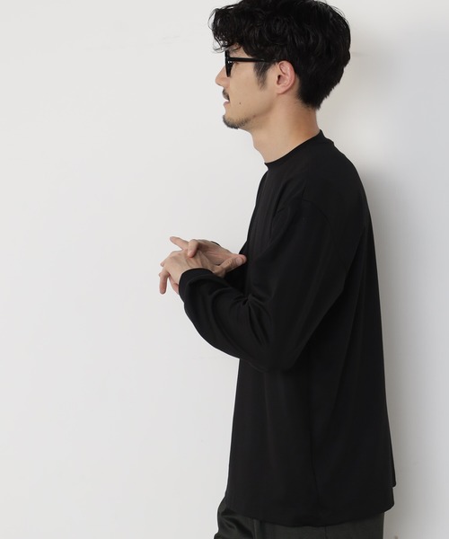 FOUND GOOD（ファウンドグッド）の「ポンチクルーネックT（Tシャツ/カットソー・メンズ・グレー系/ブラック/ブラウン系/ホワイト系1・M/S/XL/L）」の10枚目の写真