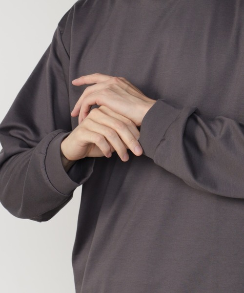 FOUND GOOD（ファウンドグッド）の「ポンチクルーネックT（Tシャツ/カットソー・メンズ・グレー系/ブラック/ブラウン系/ホワイト系1・M/S/XL/L）」の15枚目の写真