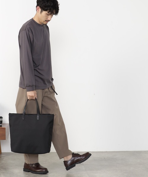 FOUND GOOD（ファウンドグッド）の「ポンチクルーネックT（Tシャツ/カットソー・メンズ・グレー系/ブラック/ブラウン系/ホワイト系1・M/S/XL/L）」の16枚目の写真