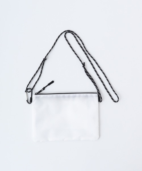 TRUSS(トラス)の「TRUSS リップミニサコッシュ(ショルダーバッグ・メンズ・オレンジ/ホワイト/ブラック/グリーン・F)」の5枚目の写真