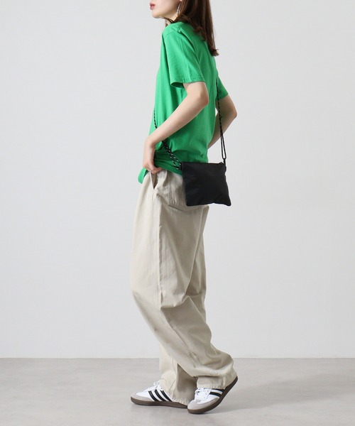 TRUSS(トラス)の「TRUSS リップミニサコッシュ(ショルダーバッグ・メンズ・オレンジ/ホワイト/ブラック/グリーン・F)」の20枚目の写真