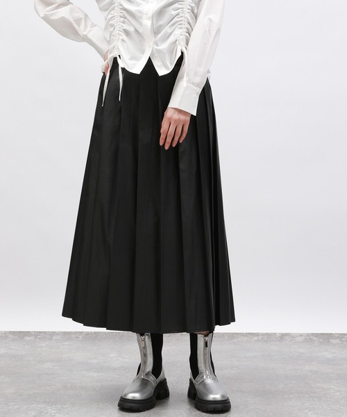 LAKOLE(ラコレ)の「FLプリーツスカート / 140408(スカート・レディース・ブラック/ブラウン・SMALL/MEDIUM)」の9枚目の写真