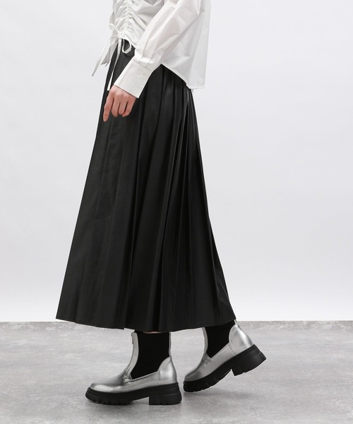 LAKOLE(ラコレ)の「FLプリーツスカート / 140408(スカート・レディース・ブラック/ブラウン・SMALL/MEDIUM)」の10枚目の写真