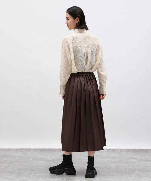 LAKOLE(ラコレ)の「FLプリーツスカート / 140408(スカート・レディース・ブラック/ブラウン・SMALL/MEDIUM)」の17枚目の写真