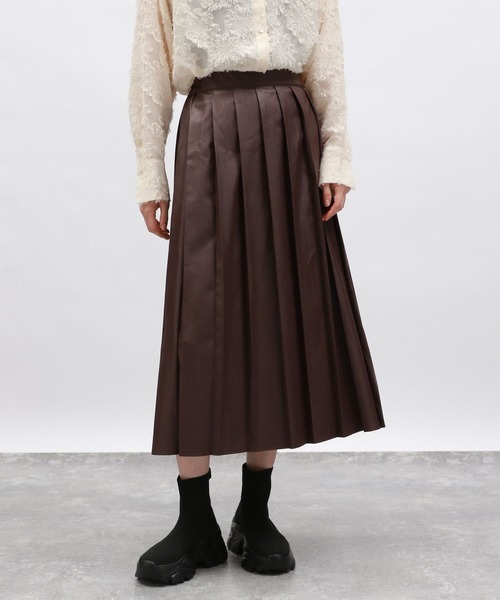 LAKOLE(ラコレ)の「FLプリーツスカート / 140408(スカート・レディース・ブラック/ブラウン・SMALL/MEDIUM)」の20枚目の写真