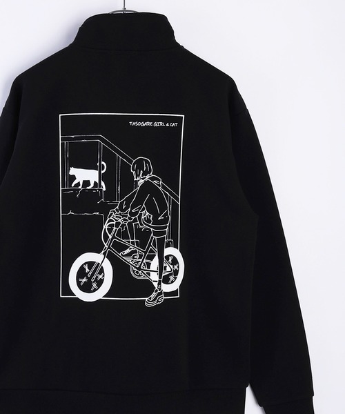 TASOGARE GIRLS & CAT ストレッチ 裏起毛 ハーフZIP（スウェット）｜WESTSEA（ウエストシー）