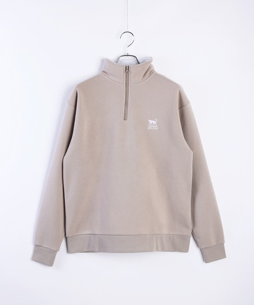 WESTSEA(ウエストシー)の「TASOGARE GIRLS & CAT ストレッチ 裏起毛 ハーフZIP(スウェット・メンズ・ブラック系その他/グレイッシュベージュ/ブラック/ネイビー/ホワイト系その他/ホワイト・L/M)」の19枚目の写真