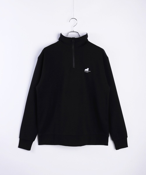 WESTSEA(ウエストシー)の「TASOGARE GIRLS & CAT ストレッチ 裏起毛 ハーフZIP(スウェット・メンズ・ブラック系その他/グレイッシュベージュ/ブラック/ネイビー/ホワイト系その他/ホワイト・L/M)」の17枚目の写真