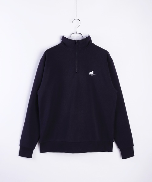 WESTSEA(ウエストシー)の「TASOGARE GIRLS & CAT ストレッチ 裏起毛 ハーフZIP(スウェット・メンズ・ブラック系その他/グレイッシュベージュ/ブラック/ネイビー/ホワイト系その他/ホワイト・L/M)」の21枚目の写真