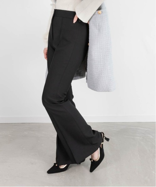 RANDA(ランダ)の「フィットフレアパンツ(その他パンツ・レディース・ブラウン/ブラック/グレー・0/1)」の12枚目の写真