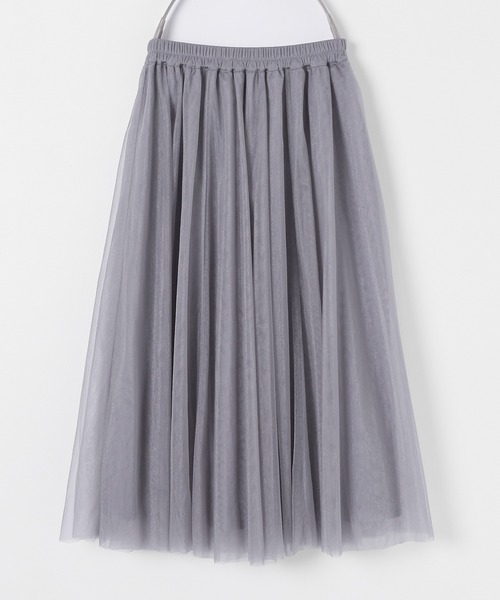 Honeys（ハニーズ）の「チュールスカート（スカート・レディース・ブラック/チャコール/アイボリー・LL/S/M/L）」の19枚目の写真