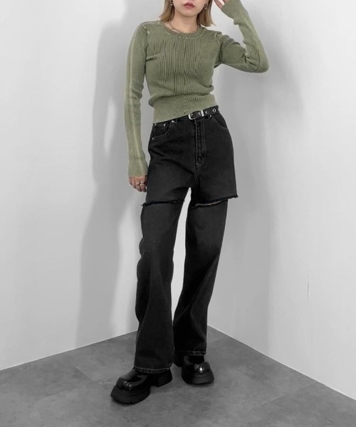 jiasecond.（ジアセカンド）の「【jiasecond.】ストーンウォッシュ