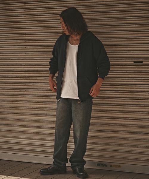 ROOPTOKYO(ループトウキョウ)の「ヴィンテージ ワイドデニムパンツ(デニムパンツ・メンズ・ブルー/ネイビー・M/L/XL)」の8枚目の写真