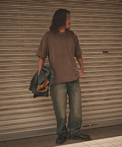 ROOPTOKYO(ループトウキョウ)の「ヴィンテージ ワイドデニムパンツ(デニムパンツ・メンズ・ブルー/ネイビー・M/L/XL)」の5枚目の写真