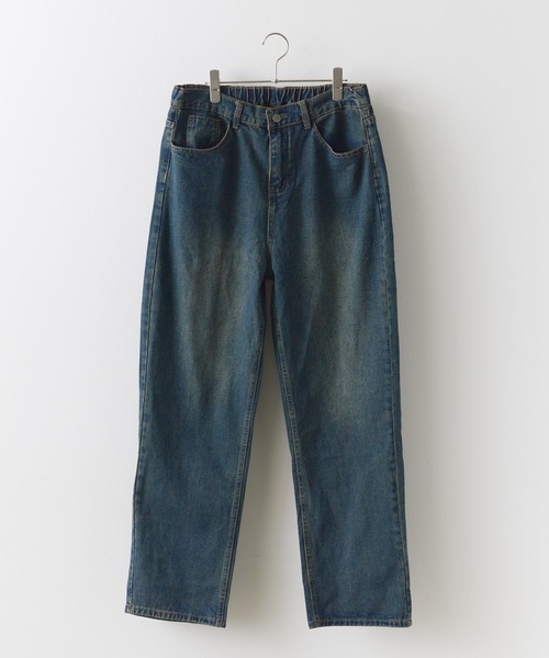ROOPTOKYO(ループトウキョウ)の「ヴィンテージ ワイドデニムパンツ(デニムパンツ・メンズ・ブルー/ネイビー・M/L/XL)」の11枚目の写真
