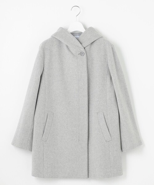 専用です。ジェイプレスショートビーバーフーデッドコート ショートビーバー フーデッド コート（その他アウター）｜J