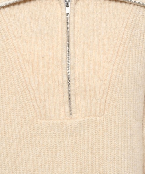 LOWRYS FARM（ローリーズファーム）の「ハイZIPプルオーバーニット