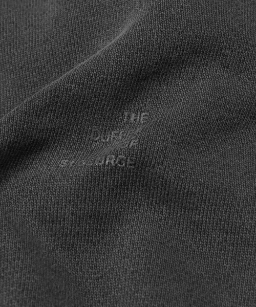 The DUFFER of ST.GEORGE（ザダファーオブセントジョージ）の「【WEB限定アイテム】14oz HEAVY WEIGHT SETUP SWEAT HENLEY：14オンス ヘビーウェイト セットアップ スウェットヘンリー（スウェット・メンズ・ライトブルーグレー/スミクロ/パープル・SMALL/MEDIUM/X-LARGE/LARGE）」の22枚目の写真