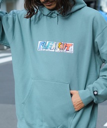 ELEMENT | ELEMENT メンズ KAMO 4 HOOD パーカー 【2024年秋冬モデル】/エレメントロゴVANコラボビッグフィットプルオーバーパーカー(パーカー)