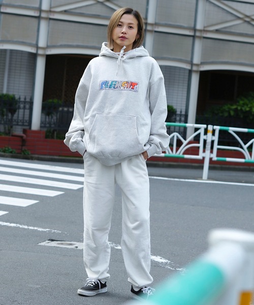 ELEMENT（エレメント）の「ELEMENT メンズ KAMO 4 HOOD パーカー 【2024年秋冬モデル】/エレメントロゴVANコラボビッグフィットプルオーバーパーカー（パーカー・メンズ・ブルー/ライトグレー・X-LARGE/LARGE/MEDIUM）」の3枚目の写真