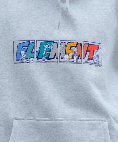 ELEMENT（エレメント）の「ELEMENT メンズ KAMO 4 HOOD パーカー 【2024年秋冬モデル】/エレメントロゴVANコラボビッグフィットプルオーバーパーカー（パーカー・メンズ・ブルー/ライトグレー・X-LARGE/LARGE/MEDIUM）」の10枚目の写真