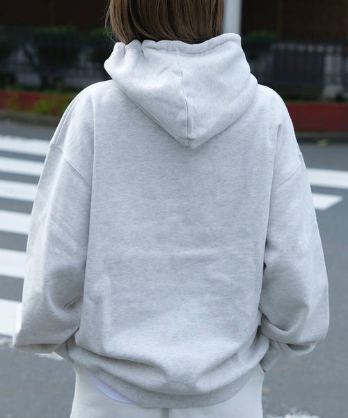 ELEMENT（エレメント）の「ELEMENT メンズ KAMO 4 HOOD パーカー 【2024年秋冬モデル】/エレメントロゴVANコラボビッグフィットプルオーバーパーカー（パーカー・メンズ・ブルー/ライトグレー・X-LARGE/LARGE/MEDIUM）」の8枚目の写真