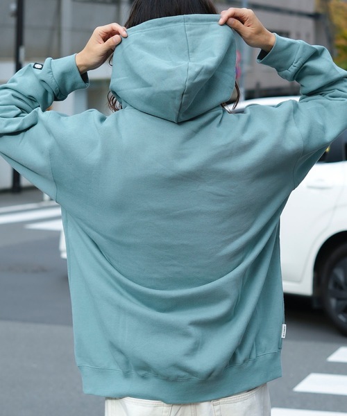 ELEMENT（エレメント）の「ELEMENT メンズ KAMO 4 HOOD パーカー 【2024年秋冬モデル】/エレメントロゴVANコラボビッグフィットプルオーバーパーカー（パーカー・メンズ・ブルー/ライトグレー・X-LARGE/LARGE/MEDIUM）」の22枚目の写真